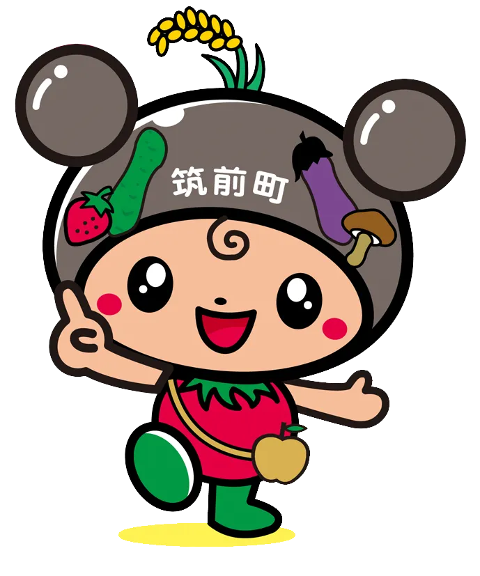 筑前町キャラクターちくちゃんイラスト