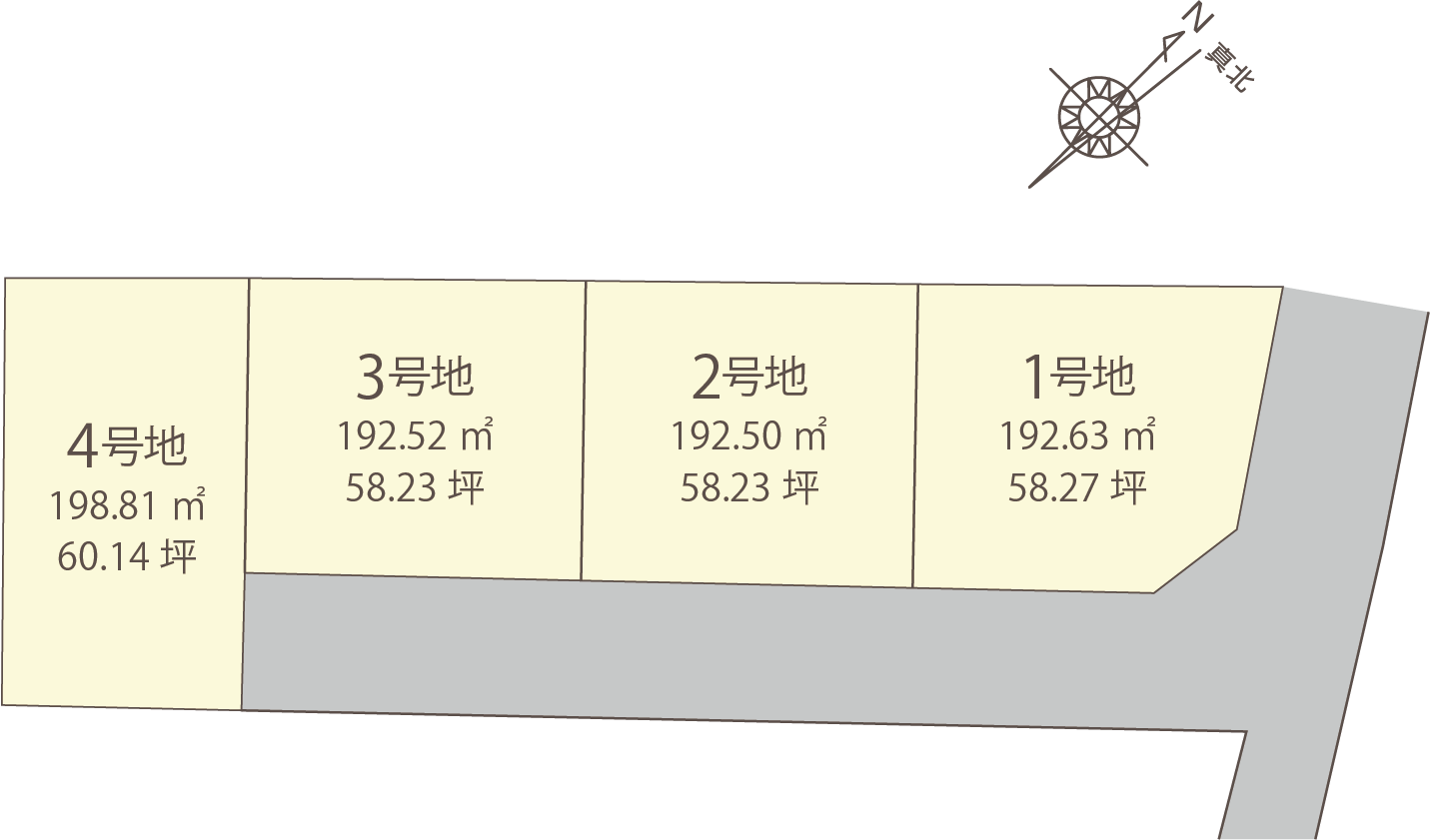 筑前町おすすめ土地情報｜筑前町東小田4区画新規分譲ページの画像05