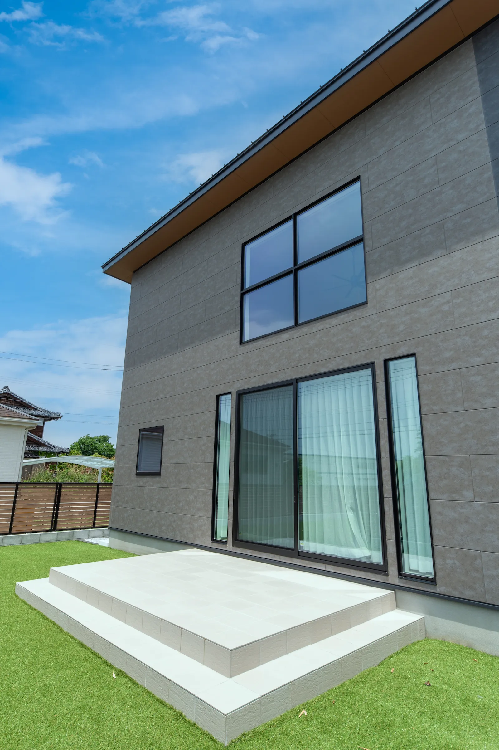 アウトドアリビングのある家二階建施工事例｜福岡筑紫野市の悠建築工房ページの画像02