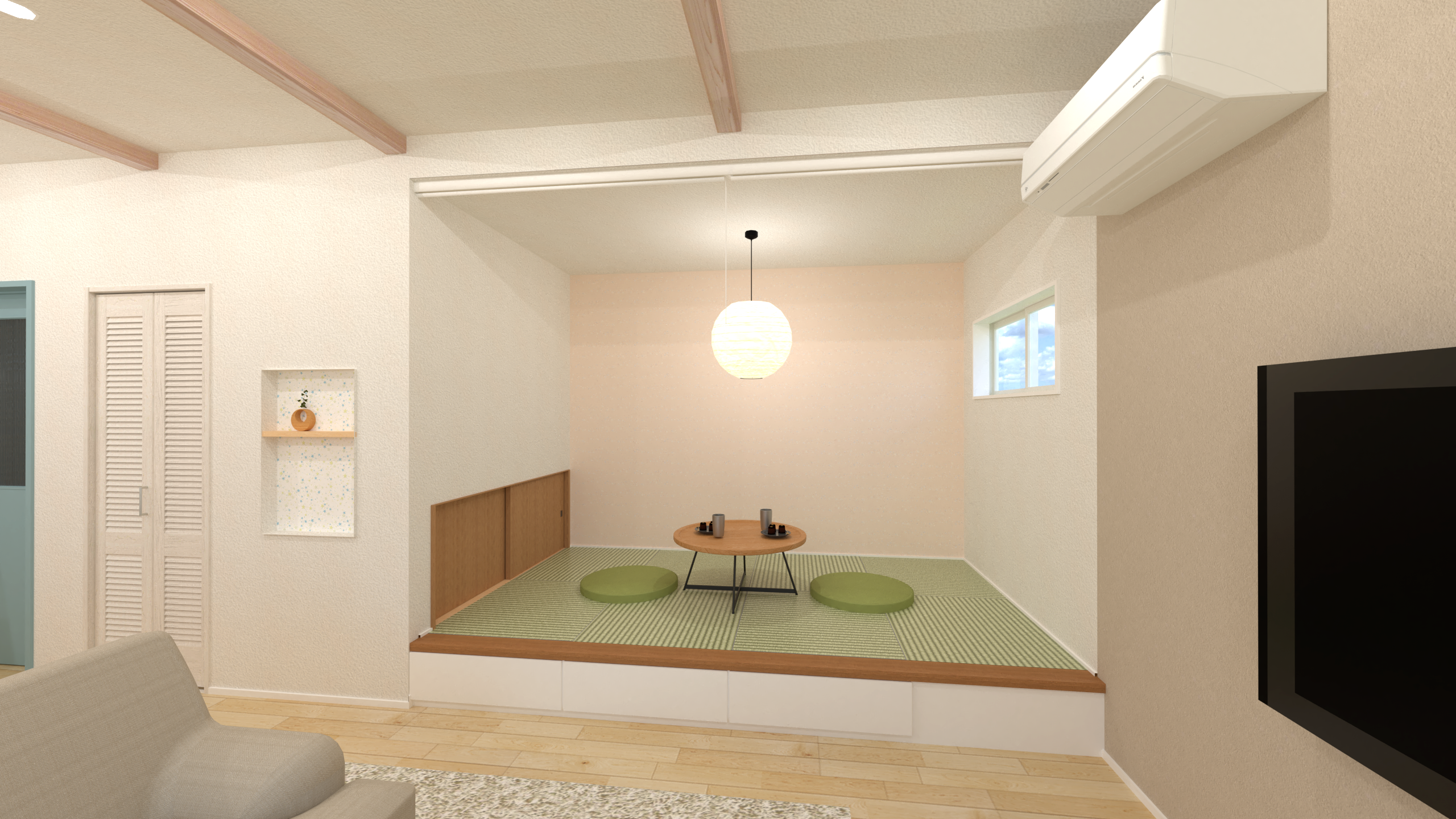 【筑前町】「南欧と和」が調和する家完成内覧会ページの画像05