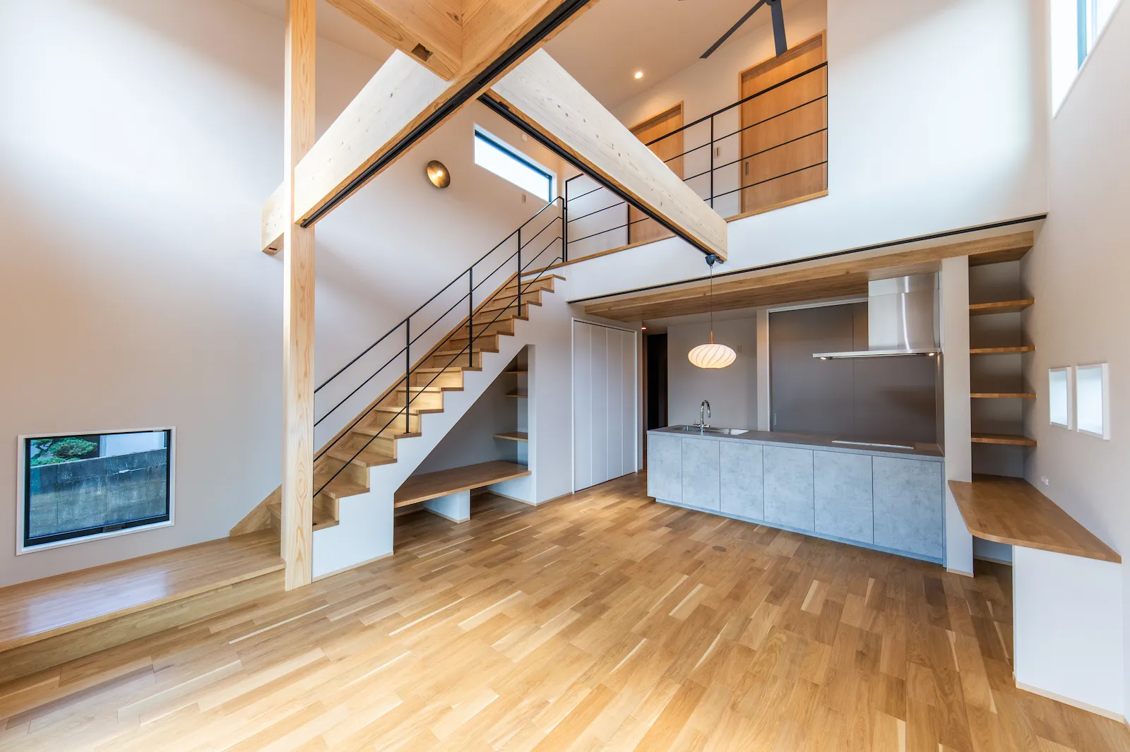 暮らしと営みが心地よく重なる家二階建施工事例｜福岡筑紫野市の悠建築工房ページの画像03