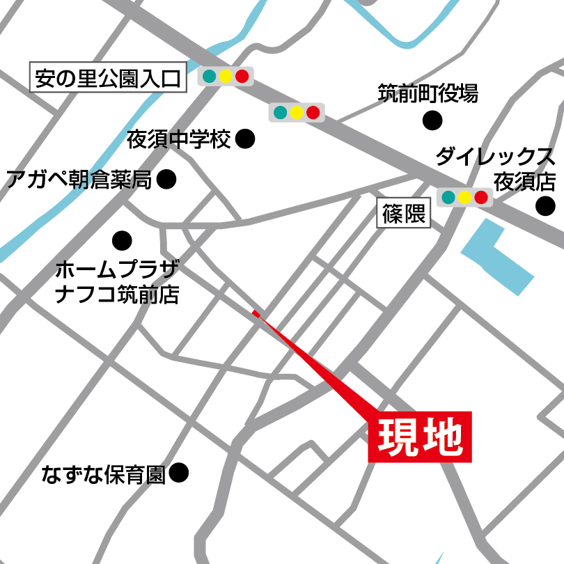 筑前町おすすめ土地情報｜筑前町東小田3区画新規分譲ページの画像05