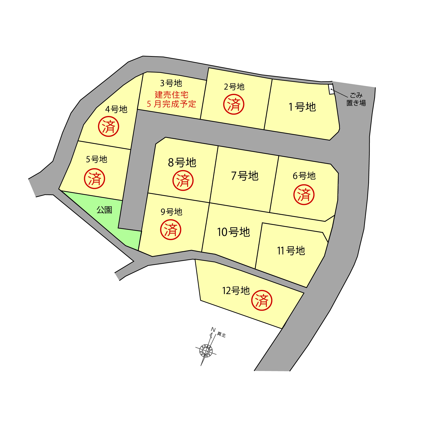 筑前町おすすめ土地情報｜筑前町東小田12区画大型分譲地ページの画像06