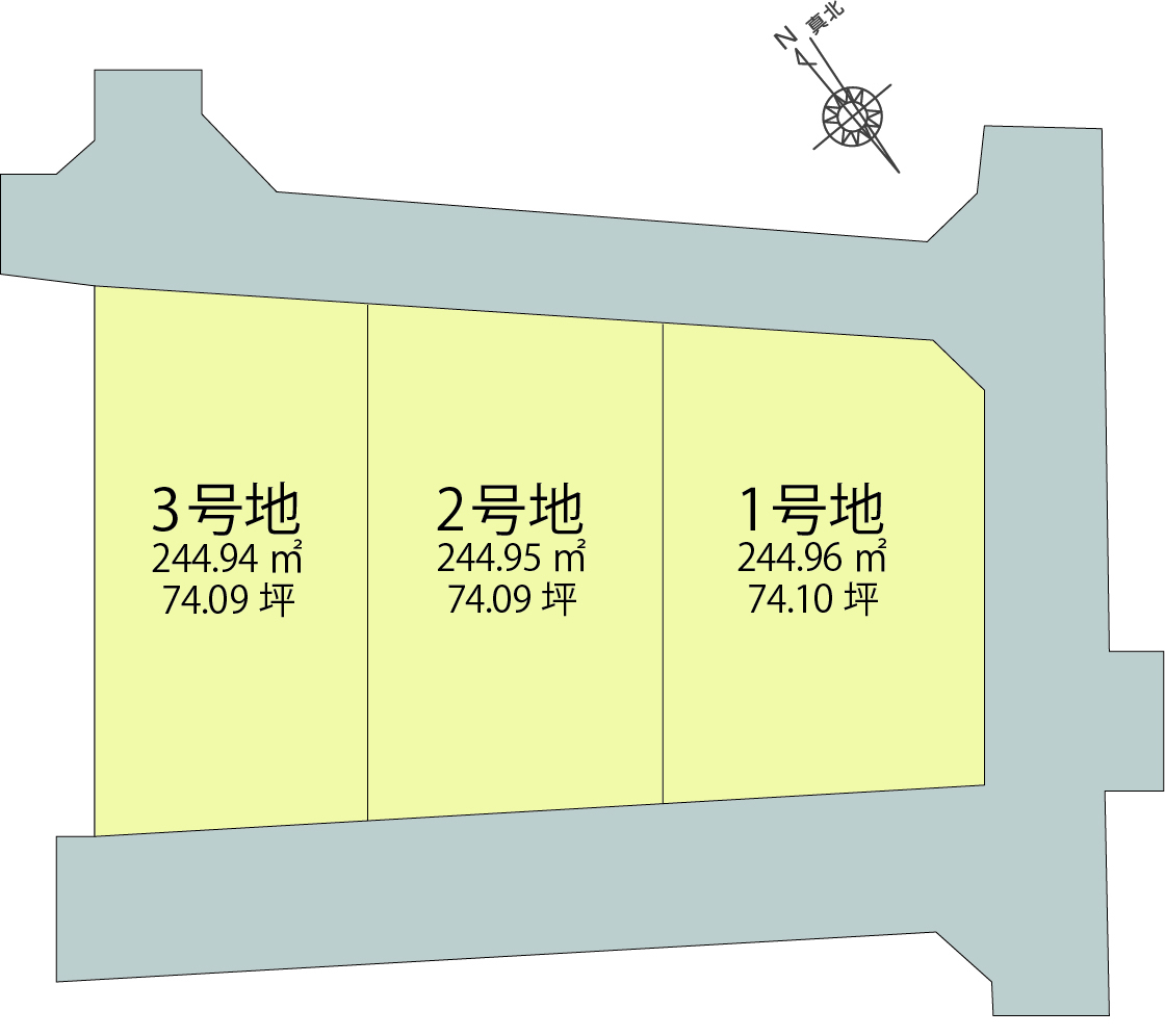 筑前町おすすめ土地情報｜筑前町東小田3区画新規分譲ページの画像04