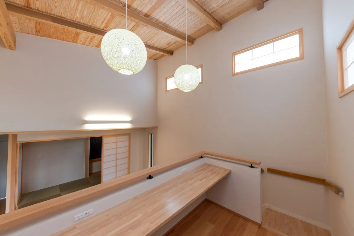 和モダンに、小国杉のぬくもりを。平屋施工事例｜福岡筑紫野市の悠建築工房ページの画像06