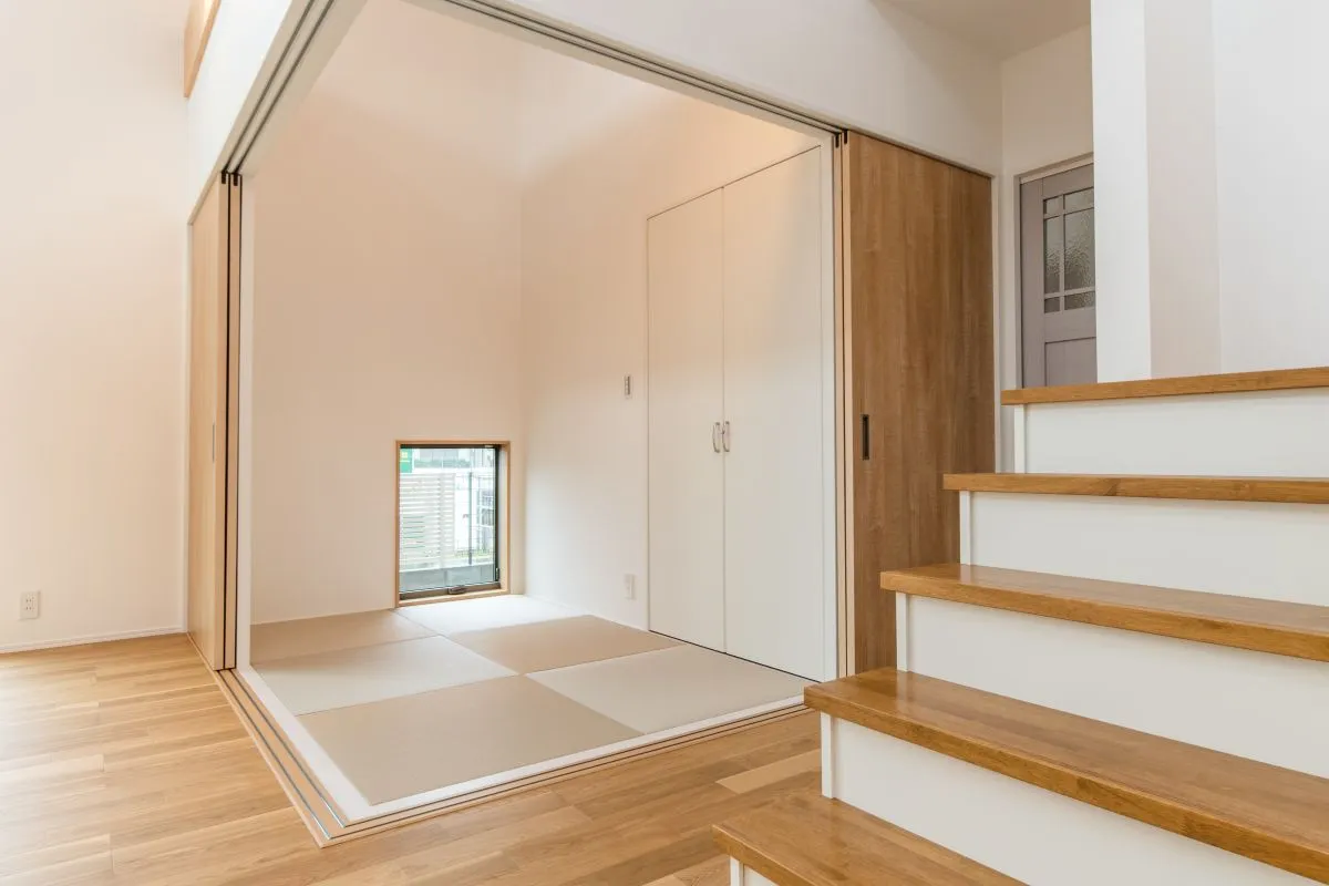 空を仰ぐ梁、家族を包む平屋　平屋施工事例｜福岡筑紫野市の悠建築工房ページの画像09
