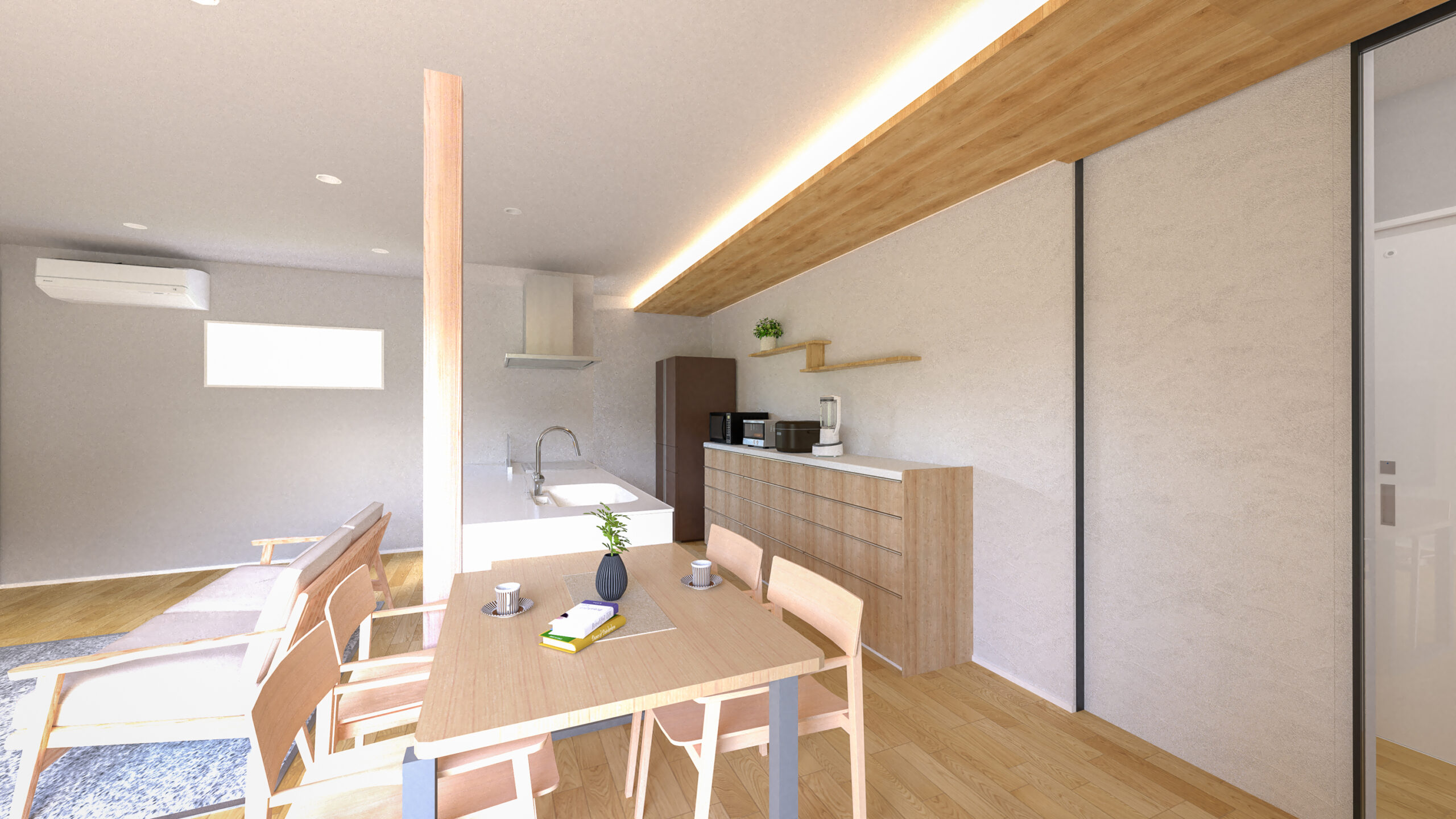 【基山町】家族がつながるスキップフロアのある家ページの画像04